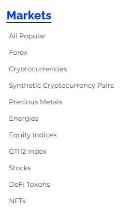 FXGT.com Analysis of Trading Instruments