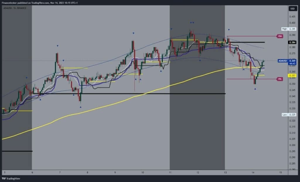 Cardano chart analysis