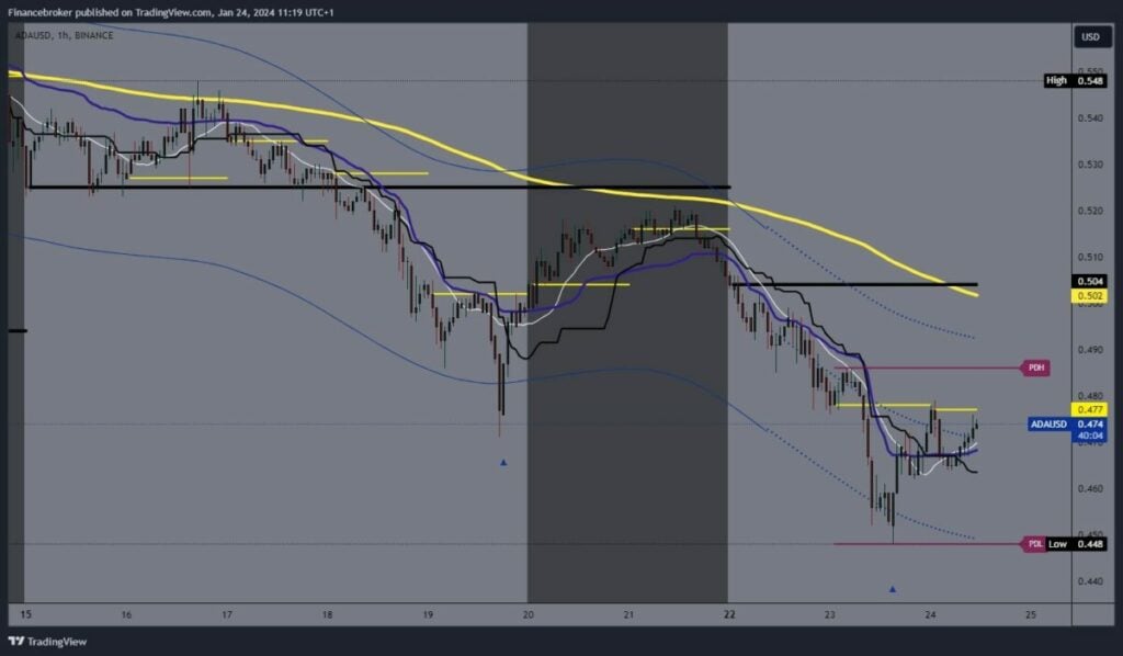 Cardano chart analysis