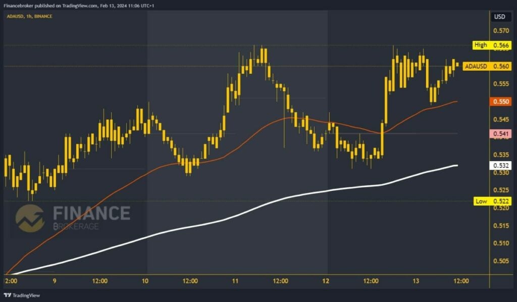 Cardano chart analysis