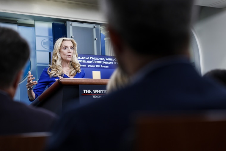 Media Briefing Held By Press Secretary Karine Jean-Pierre And Top White House Advisors